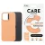 CARE by PanzerGlass Fashion Case iPhone 16 Pro Max 6.9" MagSafe tok, barackszín 1392