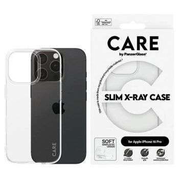   CARE by PanzerGlass X-Ray Soft Basic Case iPhone 16 Pro 6.3" tok, átlátszó 1442