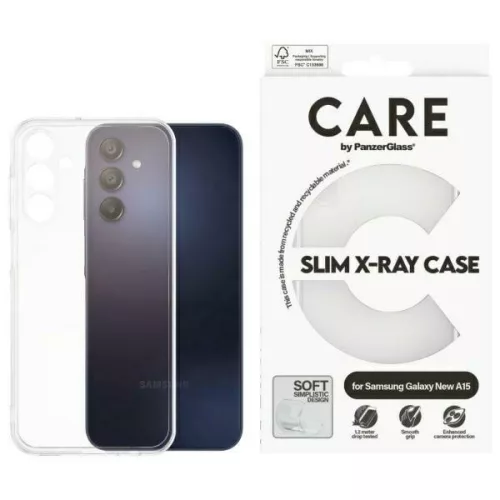 CARE by PanzerGlass Fashion X-Ray Case Samsung Galaxy A16/A16 5G tok, átlátszó