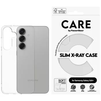   CARE by PanzerGlass Fashion X-Ray Samsung Galaxy S25 Plus tok, átlátszó