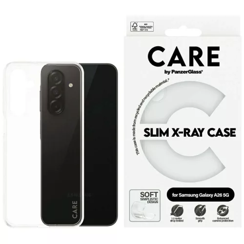 CARE by PanzerGlass Fashion X-Ray Samsung Galaxy A26 5G tok, átlátszó