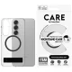 CARE by PanzerGlass Feature tok, fekete Kickstand & QISamsung Galaxy S25 Plus tok, átlátszó