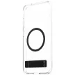 CARE by PanzerGlass Feature tok, fekete Kickstand & QISamsung Galaxy S25 Plus tok, átlátszó