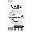 CARE by PanzerGlass Feature tok, fekete Kickstand & QISamsung Galaxy S25 Plus tok, átlátszó