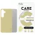 CARE by PanzerGlass Fashion QI Samsung Galaxy S25 Plus tok, sárga