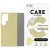 CARE by PanzerGlass Fashion QI Samsung Galaxy S25 Ultra tok, sárga