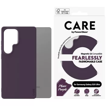   CARE by PanzerGlass Fashion QI Samsung Galaxy S25 Ultra tok, lila