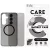 CARE by PanzerGlass Flagship Urban Combat Black QI Case Samsung Galaxy S25 Plus tok, átlátszó