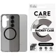 CARE by PanzerGlass Flagship Urban Combat Black QI Case Samsung Galaxy S25 Plus tok, átlátszó