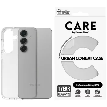   CARE by PanzerGlass Flagship Urban Combat Samsung Galaxy S25 Plus tok, átlátszó