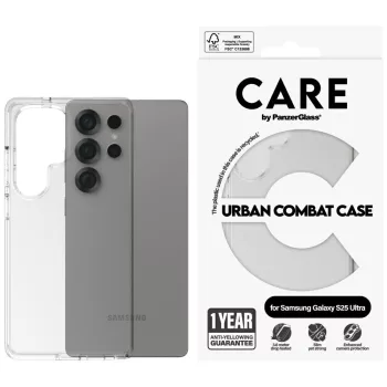   CARE by PanzerGlass Flagship Urban Combat Samsung Galaxy S25 Ultra tok, átlátszó