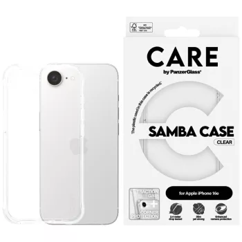 CARE by PanzerGlass Fashion iPhone 16e tok, átlátszó