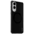 CARE by PanzerGlass Flagship Urban Combat tok, fekete QI Case Samsung Galaxy S25 Edge tok, átlátszó-matt
