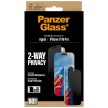 PanzerGlass Ultra-Wide Fit EasyAligner Privacy Glass iPhone 17 / 16 Pro betekintésvedő edzett üvegfólia