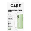 CARE by PanzerGlass Flagship Urban Explorer Case w. tok, fehér MagSafe iPhone 17 tok, átlátszó