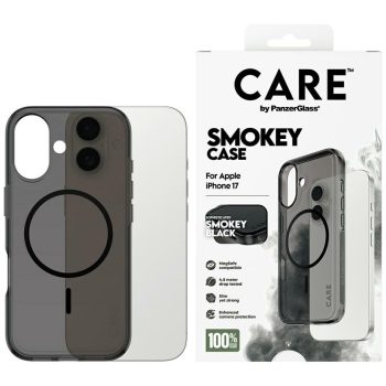   CARE by PanzerGlass Flagship Urban Explorer case in tok, fekete MagSafe iPhone 17 tok, fekete