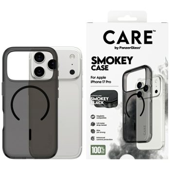   CARE by PanzerGlass Flagship Urban Explorer case in tok, fekete MagSafe iPhone 17 Pro tok, fekete
