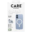 CARE by PanzerGlass Ftok, szürkeionable Samba w. tok, fehér MagSafe iPhone 17 tok, átlátszó
