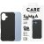 CARE by PanzerGlass Ftok, szürkeionable Samba MagSafe iPhone 17 tok, fekete