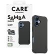 CARE by PanzerGlass Ftok, szürkeionable Samba MagSafe iPhone 17 tok, fekete