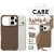 CARE by PanzerGlass Ftok, szürkeionable Samba MagSafe iPhone 17 Pro tok, barna