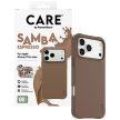 CARE by PanzerGlass Ftok, szürkeionable Samba MagSafe iPhone 17 Pro Max tok, barna