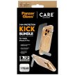 CARE by PanzerGlass Feature Kick 3in1 Case + Glass + Lens Protection Kit iPhone 17 Pro, átlátszó