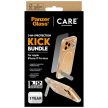 CARE by PanzerGlass Feature Kick 3in1 Case + Glass + Lens Protection Kit iPhone 17 Pro Max, átlátszó
