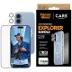 CARE by PanzerGlass Flagship Explorer 3in1 Case + Glass + Lens Protection Kit iPhone 17, átlátszó