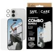 CARE by PanzerGlass Ftok, szürkeionable Combo 3in1 Case + Glass + Lens iPhone 17 tok, átlátszó