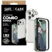 CARE by PanzerGlass Ftok, szürkeionable Combo 3in1 Case + Glass + Lens iPhone 17 Pro tok, átlátszó