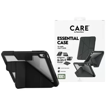   Care by PanzerGlass Y fold case iPad 11" 2025 (11th gen.) tok, fekete