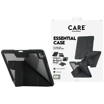   Care by PanzerGlass Y fold case iPad Air 13" 2024 / 2025 tok, fekete
