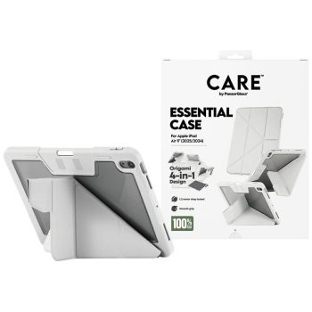   Care by PanzerGlass Y fold case iPad Air 11" 2025 (7th generation) / iPad Air 11" 2024 (6th generation) tok, szürke