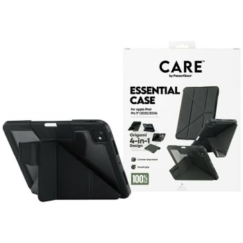   Care by PanzerGlass Y fold case iPad Pro 11" 2025 / 2024 tok, fekete