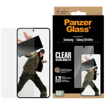   PanzerGlass Ultra-Wide Fit EasyAligner Samsung Galaxy S26 Ultra edzett üvegfólia