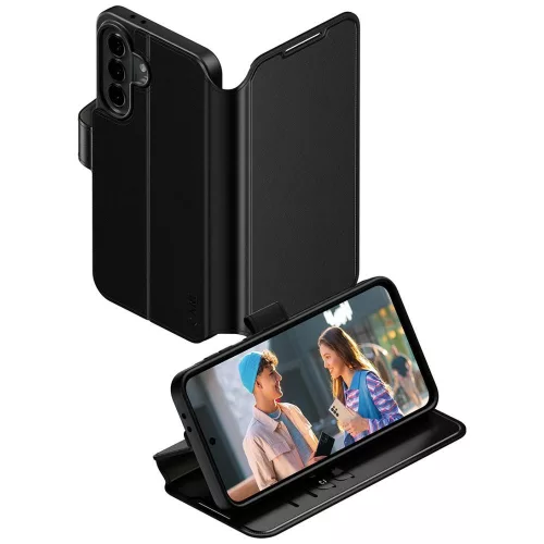 CARE by PanzerGlass Feature Wallet Kickstand Samsung Galaxy A37 tok, fekete