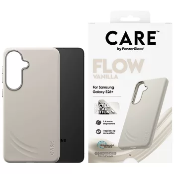   CARE by PanzerGlass Flow Qi Samsung Galaxy S26 Plus tok, bézs