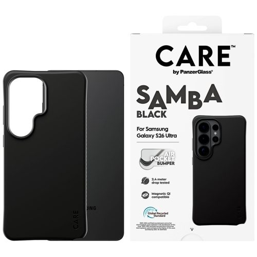 CARE by PanzerGlass Samba Qi Samsung Galaxy S26 Ultra tok, fekete
