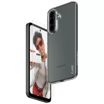   CARE by PanzerGlass Fashion 2in1 Etui+Szkło Samsung Galaxy A37 tok, átlátszó