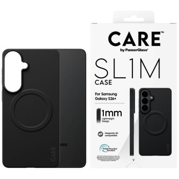 CARE by PanzerGlass SL1M Samsung Galaxy S26 Plus tok, fekete