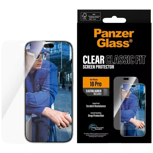 PanzerGlass Ultra-Wide Fit w. EasyAligner iPhone 18 Pro (PG35997) üvegfólia