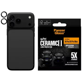   Ceramic Camera Lens Protector PanzerGlass Hoops iPhone 18 Pro / 18 Pro Max kameravédő