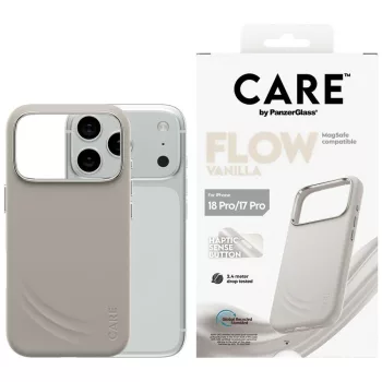   Care by PanzerGlass Feature Flow MagSafe Vanilla iPhone 18 Pro / 17 Pro (CR97394) tok, krém