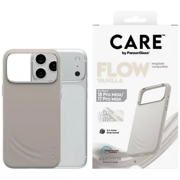   Care by PanzerGlass Feature Flow MagSafe Vanilla iPhone 18 Pro Max / 17 Pro Max (CR12457) tok, krém