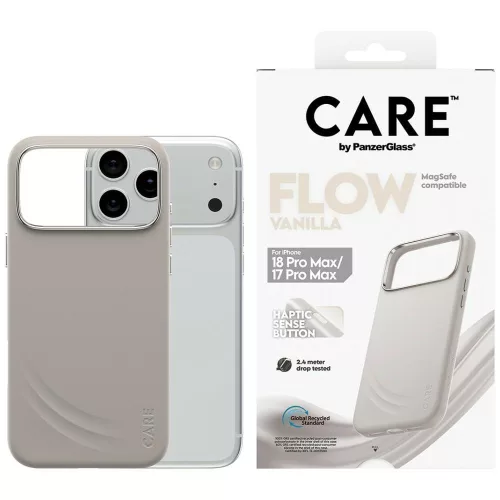 Care by PanzerGlass Feature Flow MagSafe Vanilla iPhone 18 Pro Max / 17 Pro Max (CR12457) tok, krém