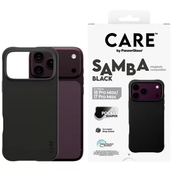   Care by PanzerGlass Samba MagSafe iPhone 18 Pro Max / 17 Pro Max (CR84044) tok, fekete