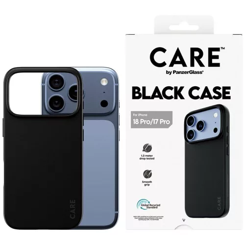 Care by PanzerGlass TPU iPhone 18 Pro / 17 Pro (CR09244) üvegfólia, fekete
