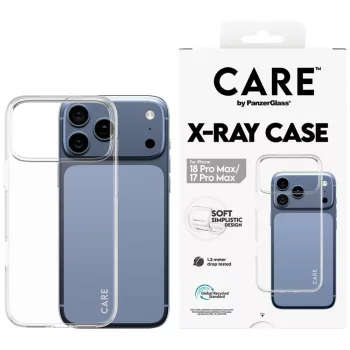   Care by PanzerGlass X-Ray iPhone 18 Pro Max / 17 Pro Max (CR64719) tok, átlátszó