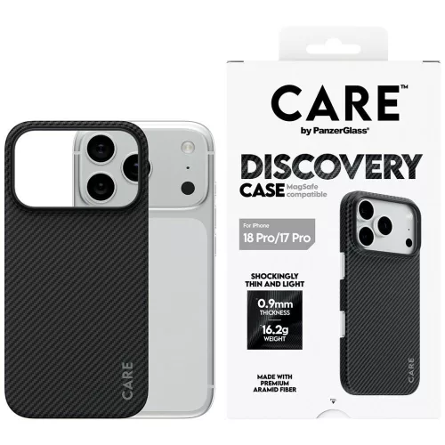 Care by PanzerGlass Discovery MagSafe iPhone 18 Pro / 17 Pro (CR68281) tok, fekete